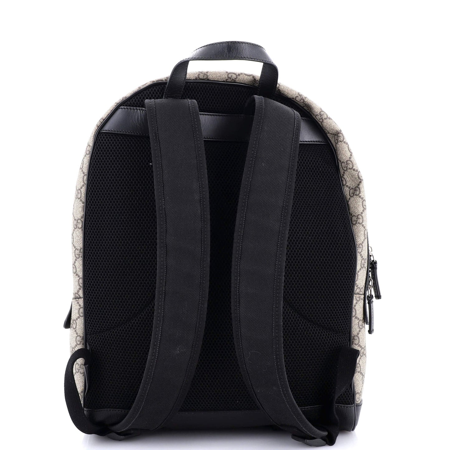 Zip Pocket Backpack GG Coated Canvas Medium