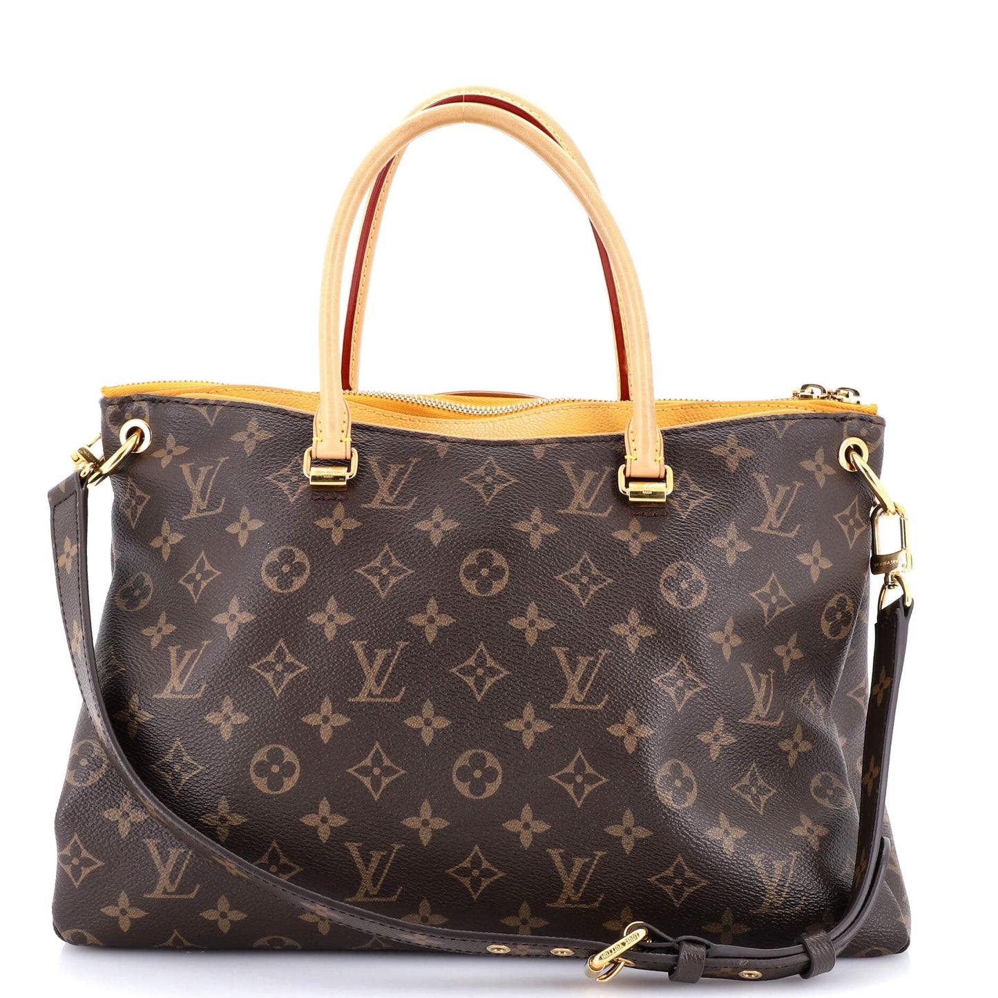 Pallas Tote Monogram Canvas with Leather