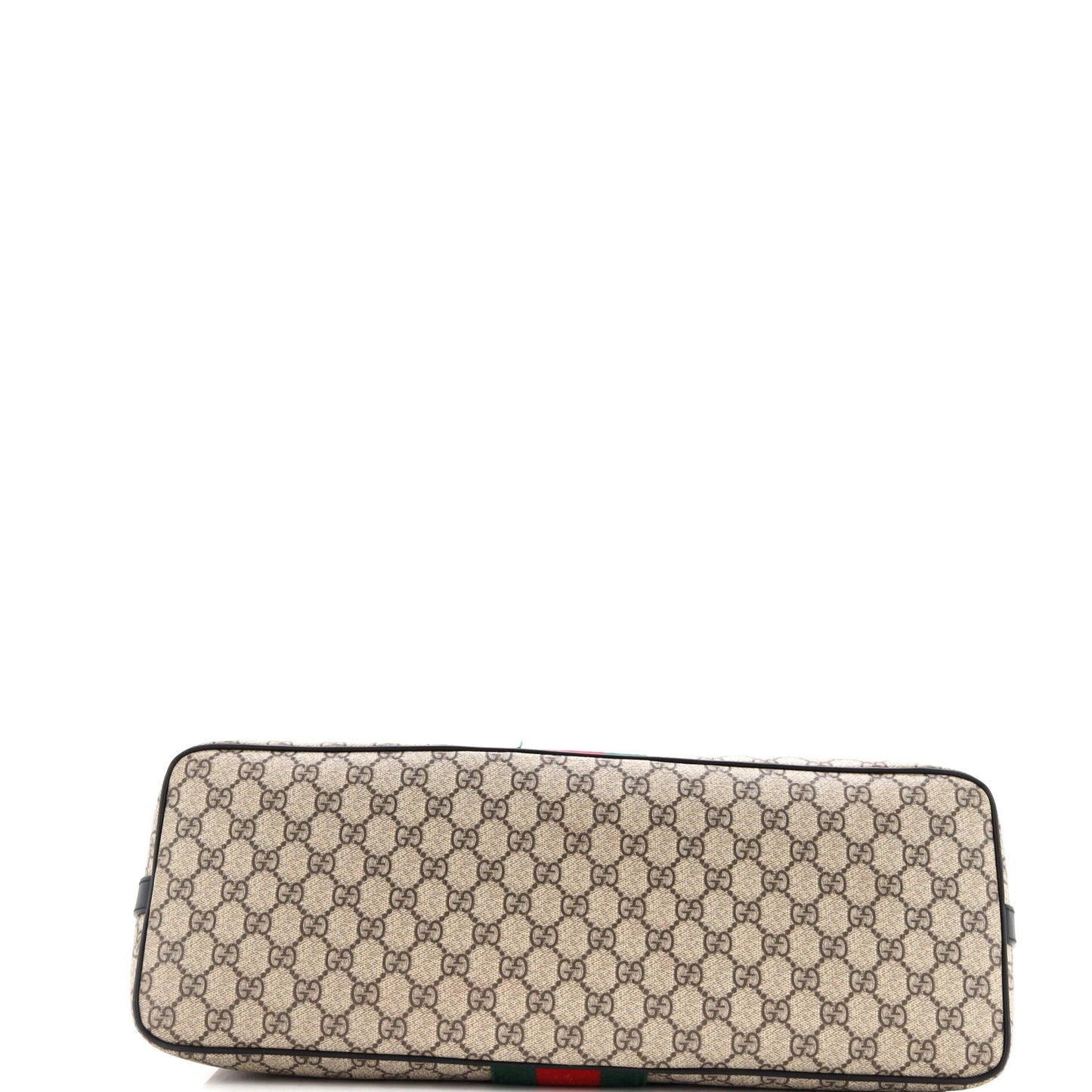 Web Duffle Bag GG Coated Canvas Medium