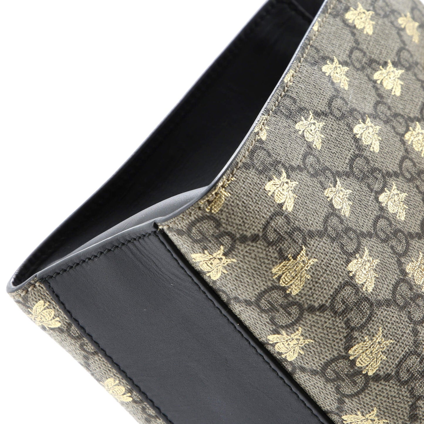 Padlock Chain Tote Printed GG Coated Canvas Small