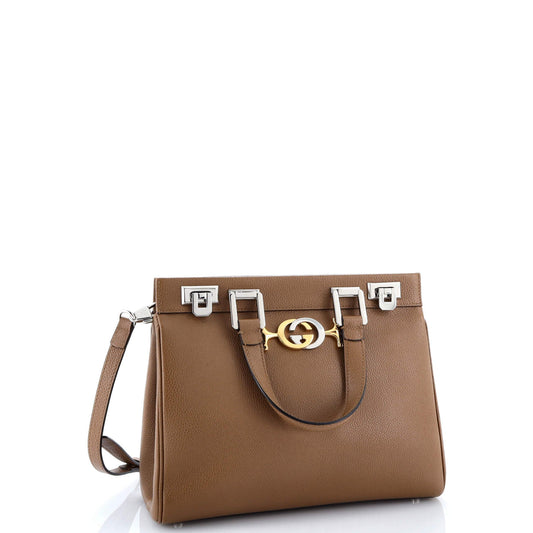 Zumi Top Handle Bag Leather Small