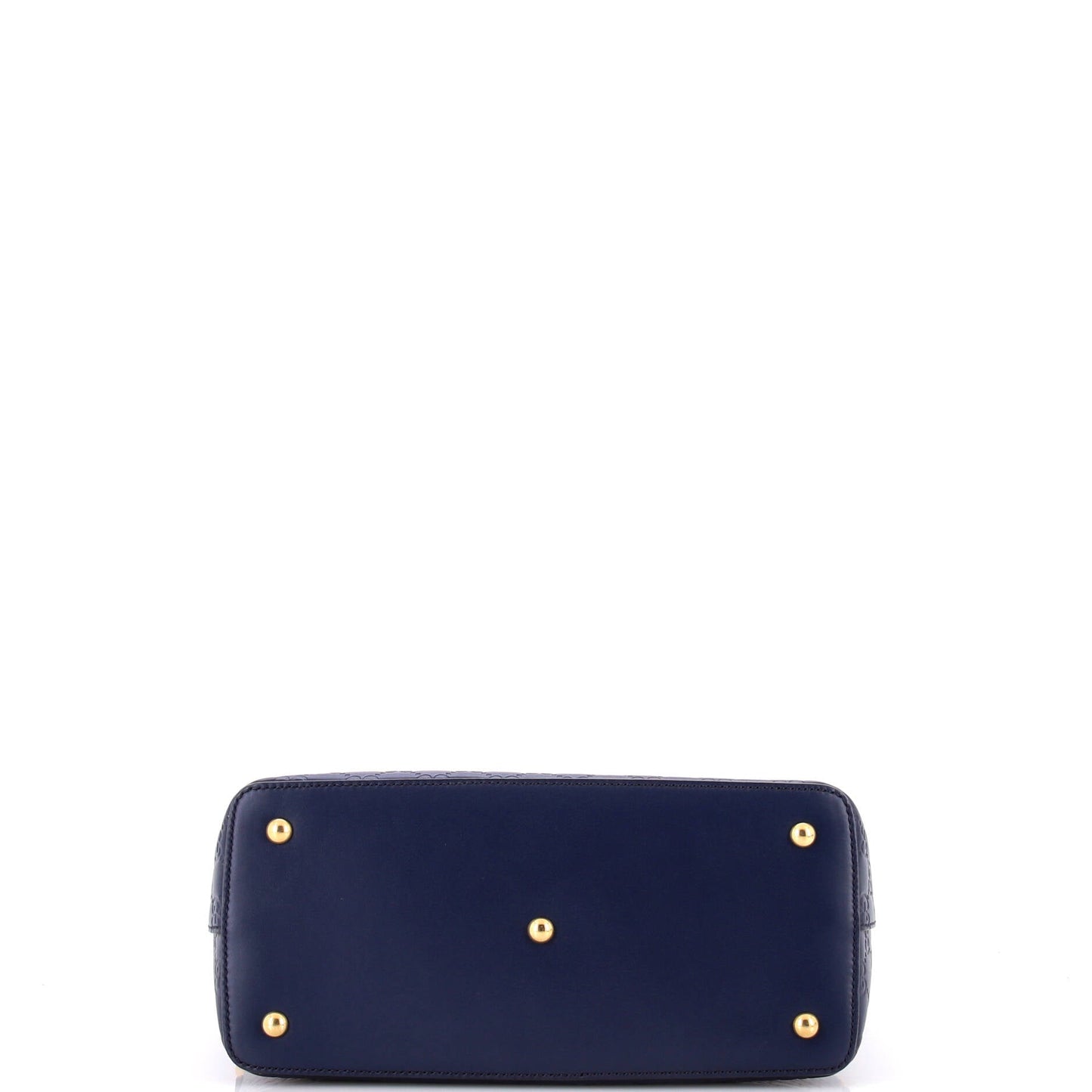 Signature Fold Over Tote Guccissima Leather Medium