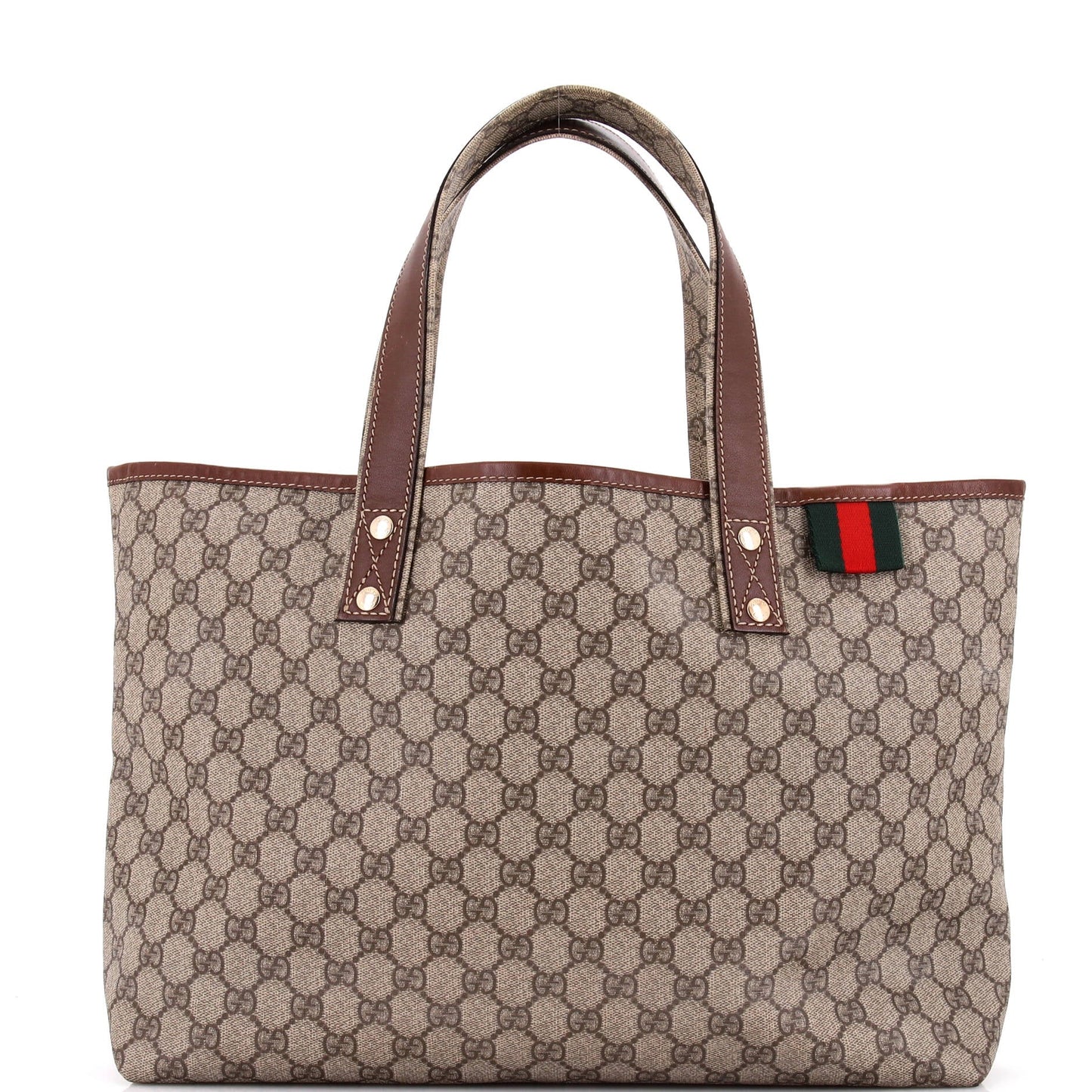 Web Loop Tote GG Coated Canvas Medium