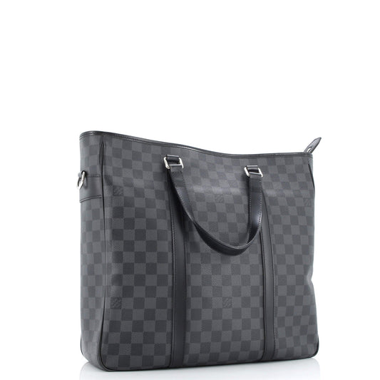 Tadao Handbag Damier Graphite PM