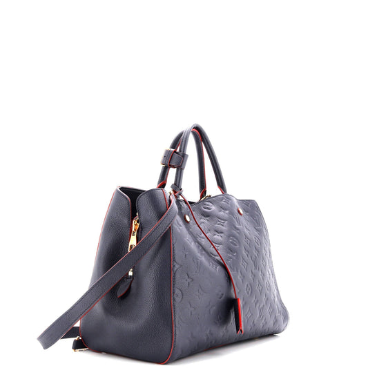 Montaigne Handbag Monogram Empreinte Leather GM