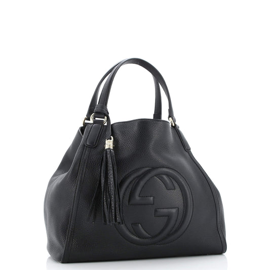 Soho Shoulder Bag Leather Medium