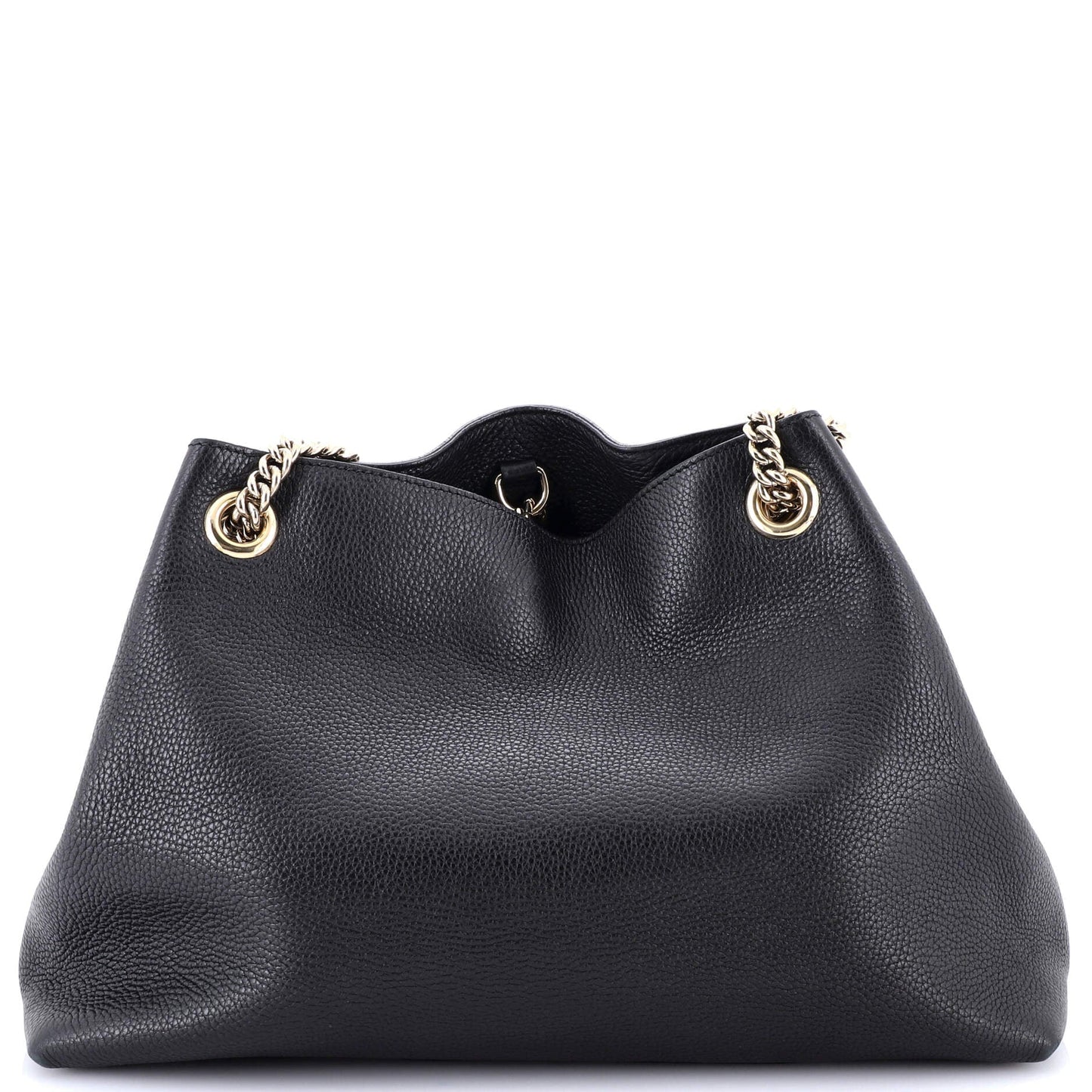 Soho Chain Strap Shoulder Bag Leather Medium