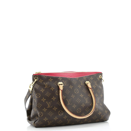Pallas Tote Monogram Canvas with Leather