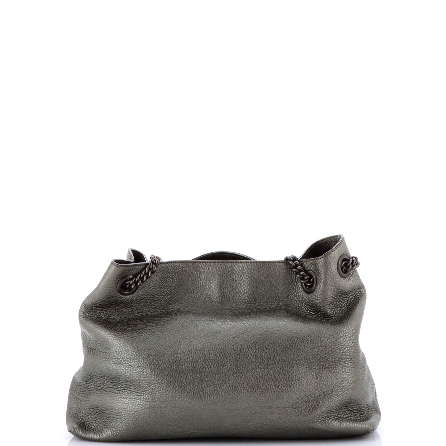 Soho Chain Strap Shoulder Bag Leather Medium