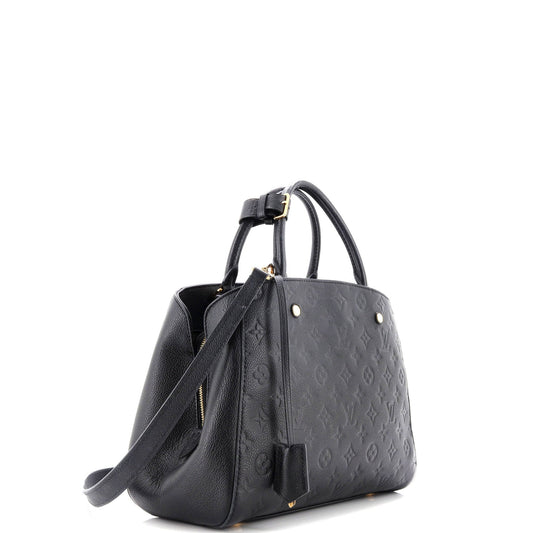 Montaigne Handbag Monogram Empreinte Leather GM