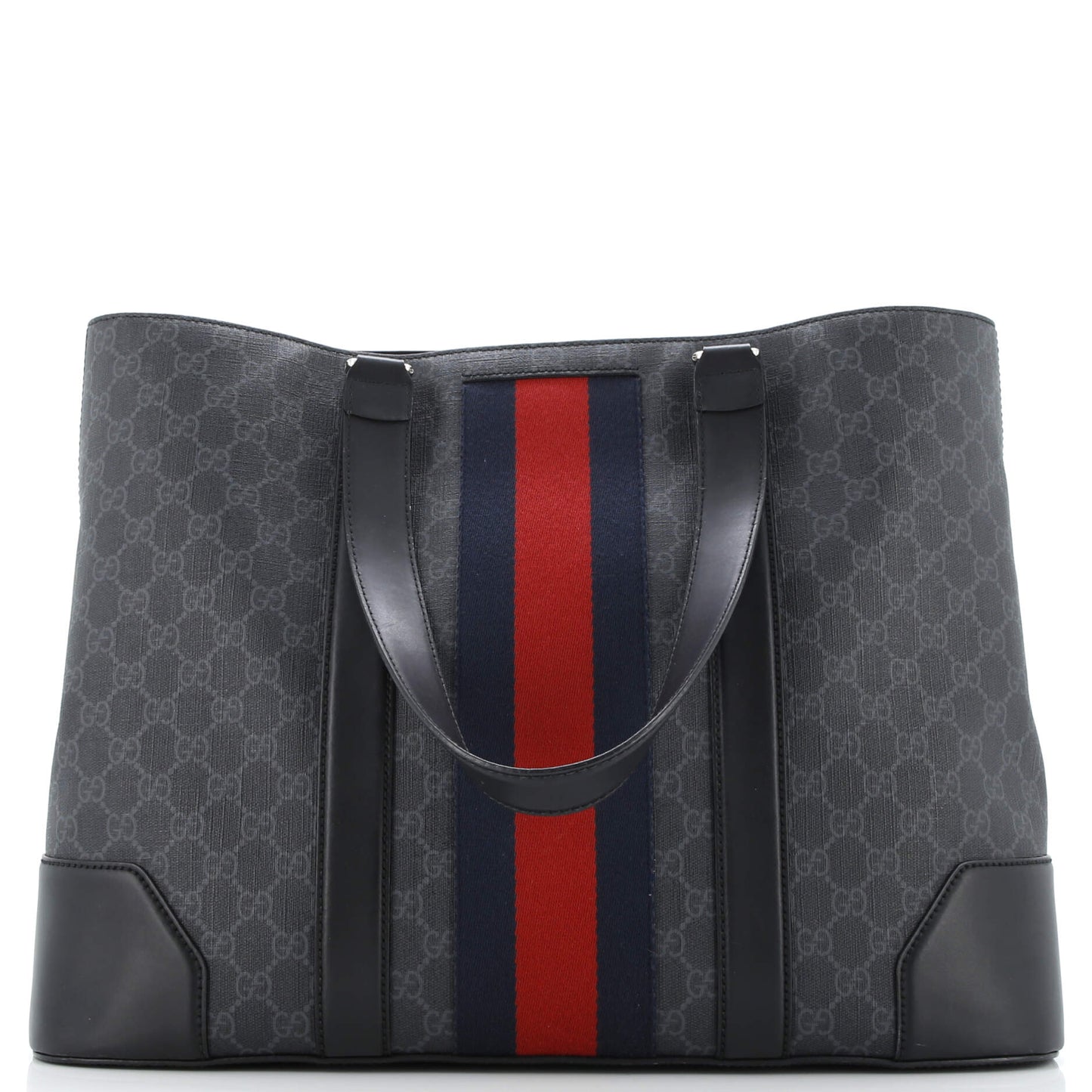 Web Open Tote GG Coated Canvas Large