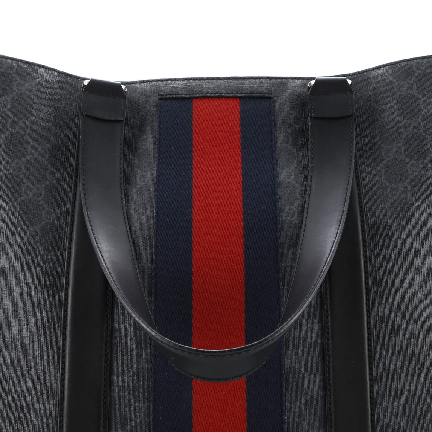 Web Open Tote GG Coated Canvas Large