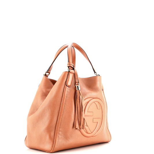 Soho Shoulder Bag Leather Medium