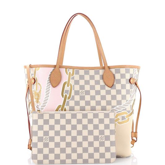 Neverfull NM Tote Limited Edition Nautical Damier MM