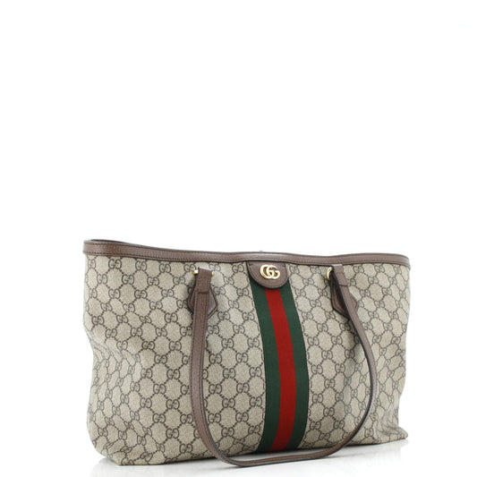 Ophidia Shopping Tote GG Coated Canvas Medium