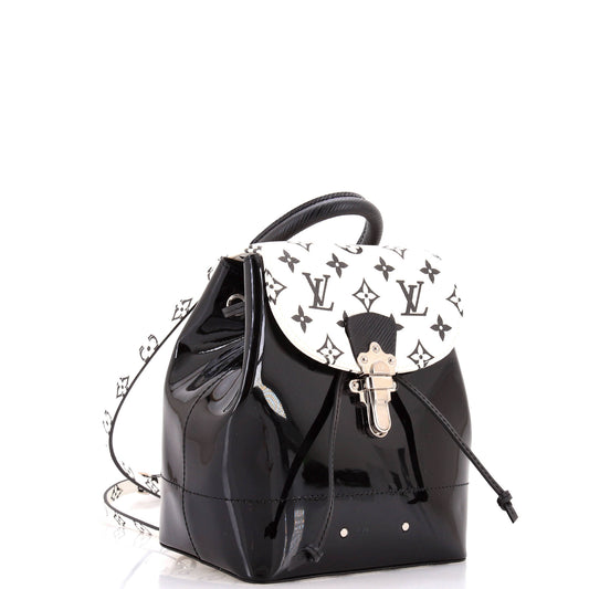 Hot Springs Backpack Vernis with Monogram Canvas