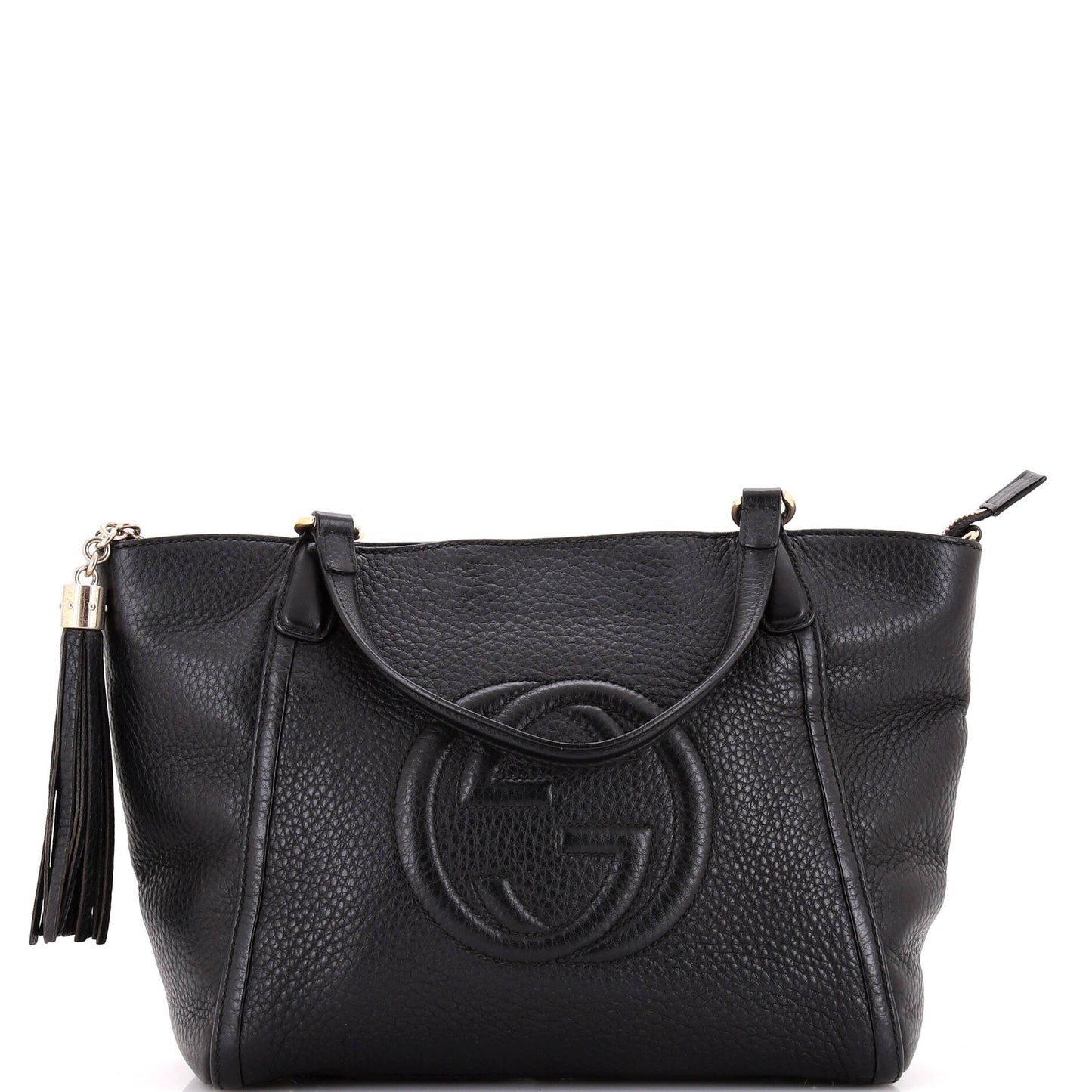 Soho Convertible Top Handle Bag Leather Small