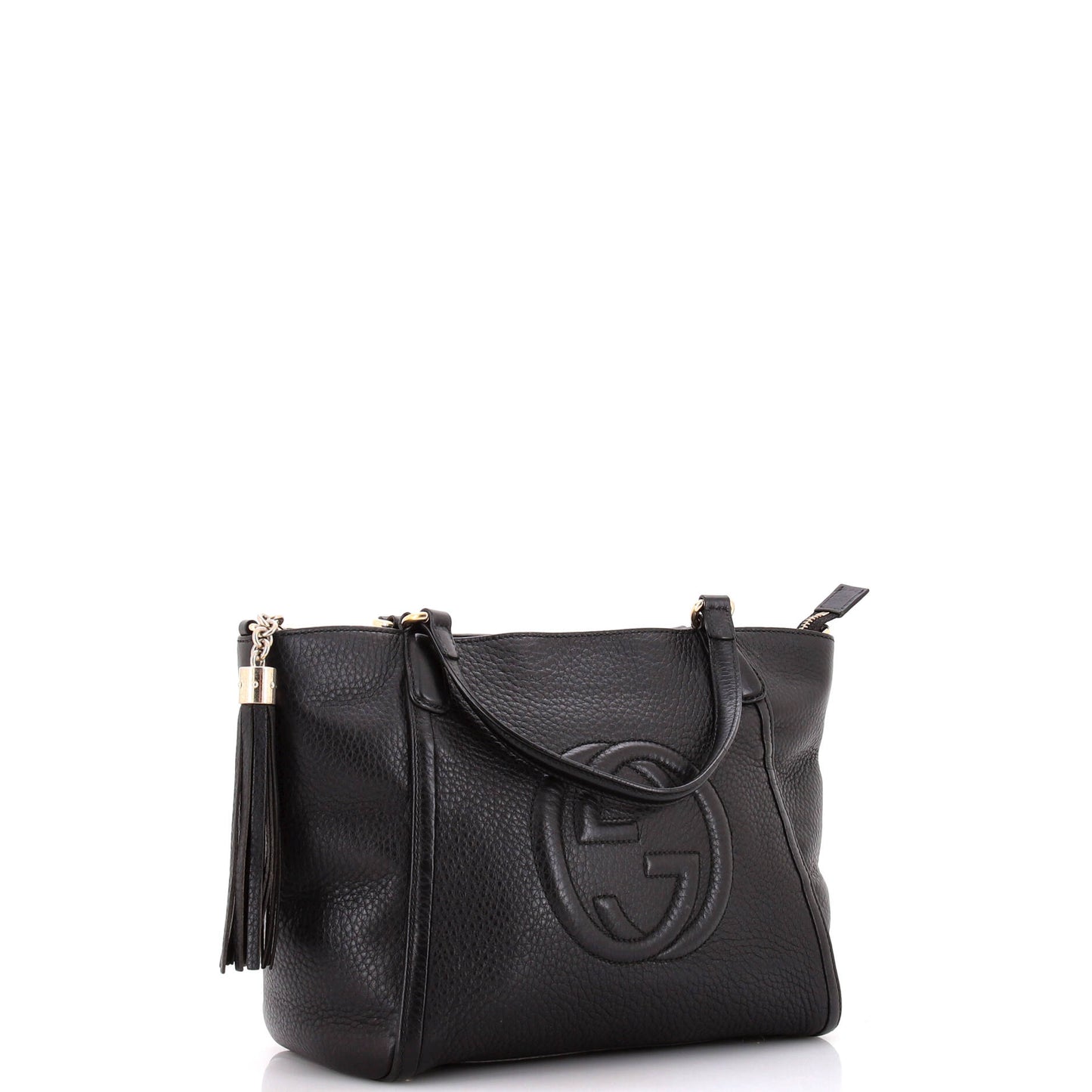 Soho Convertible Top Handle Bag Leather Small