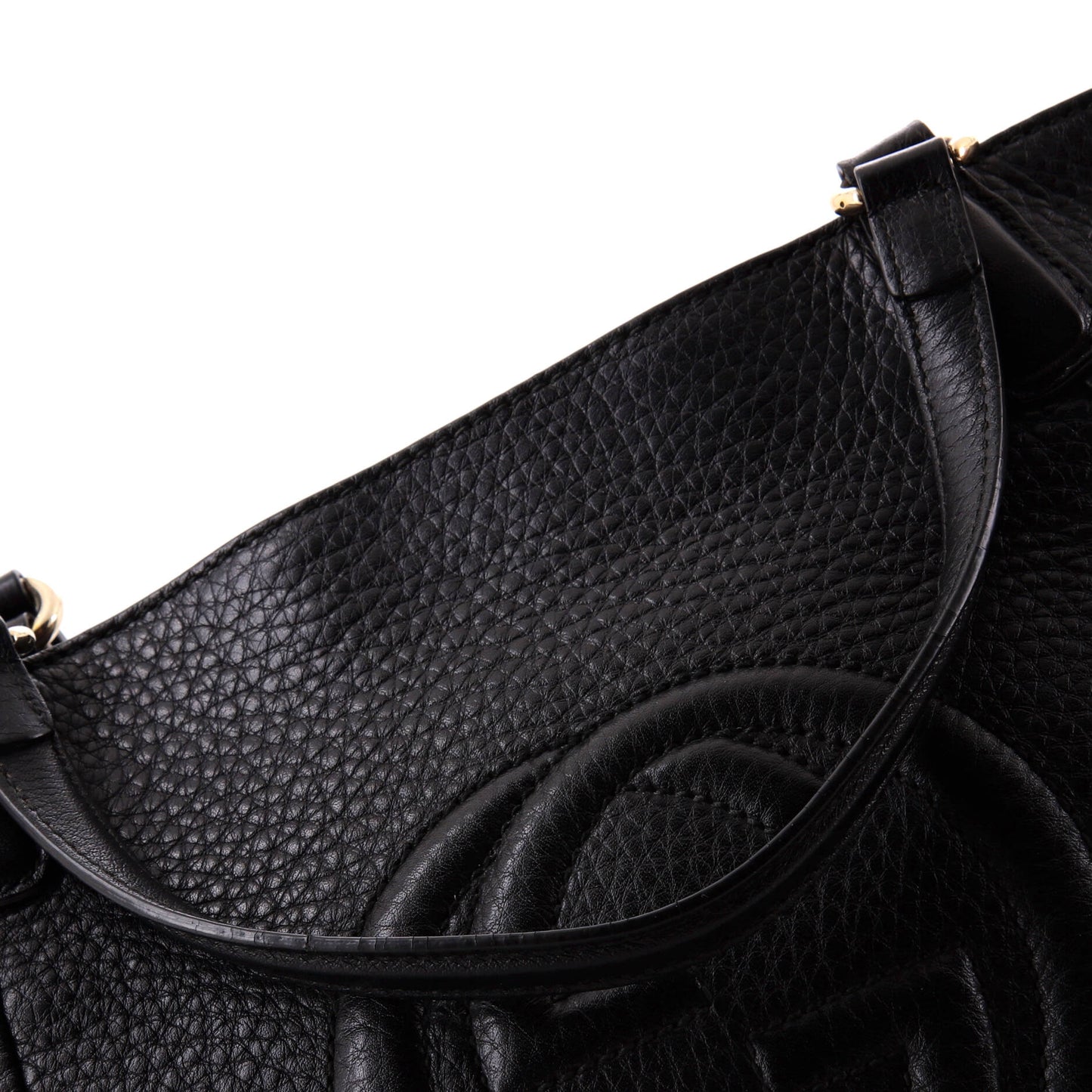 Soho Convertible Top Handle Bag Leather Small