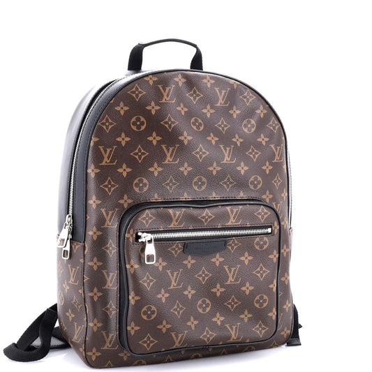 Josh Backpack Macassar Monogram Canvas