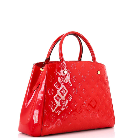 Montaigne Handbag Monogram Vernis MM