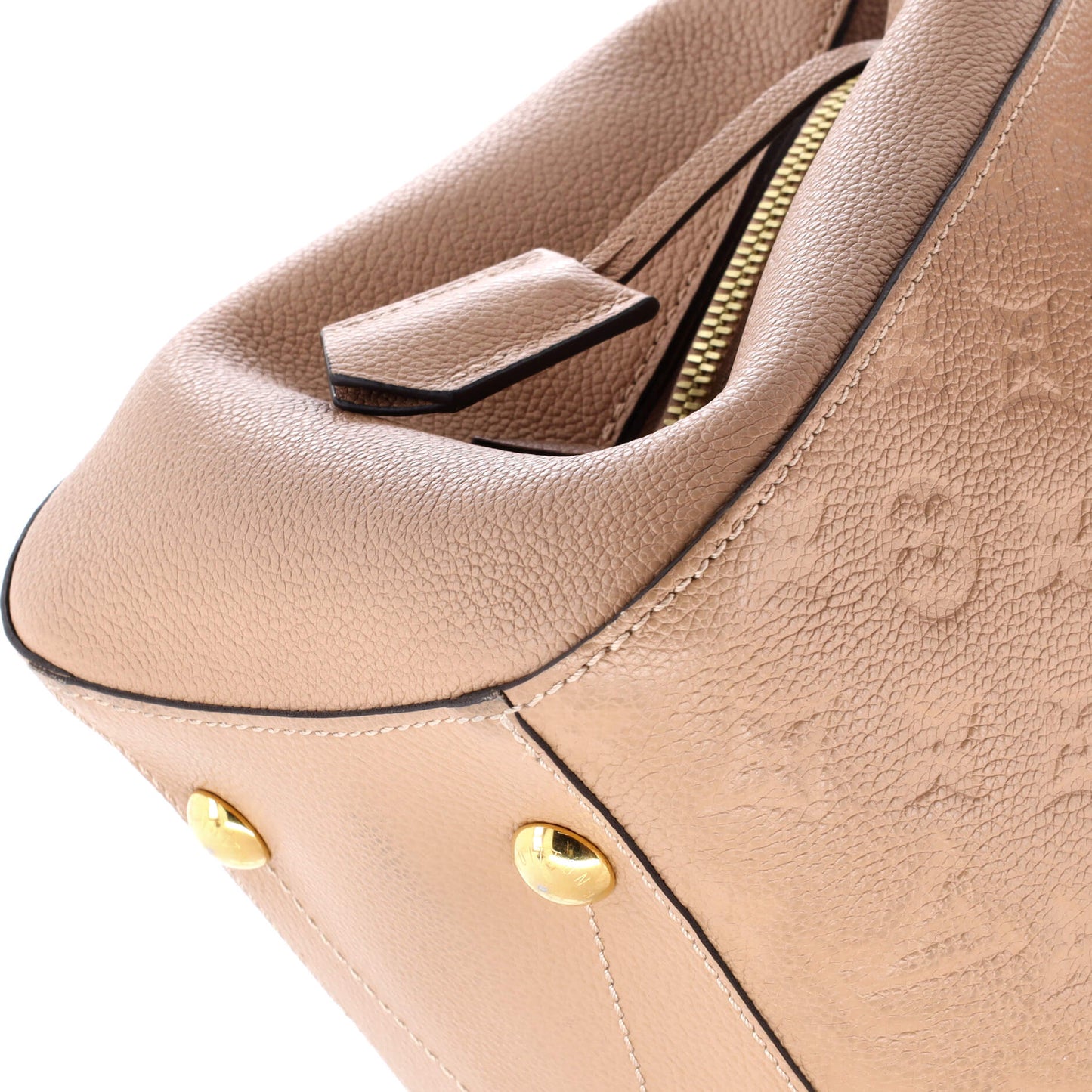 Montaigne Handbag Monogram Empreinte Leather MM