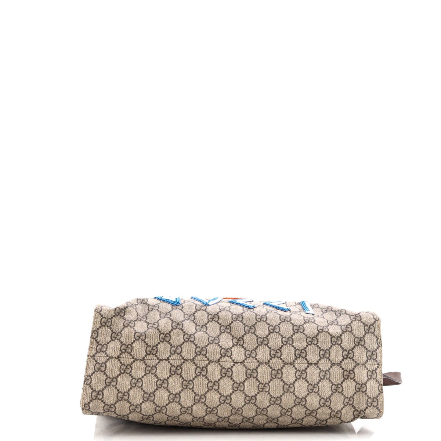 Donald Duck Soft Tote Embroidered GG Coated Canvas