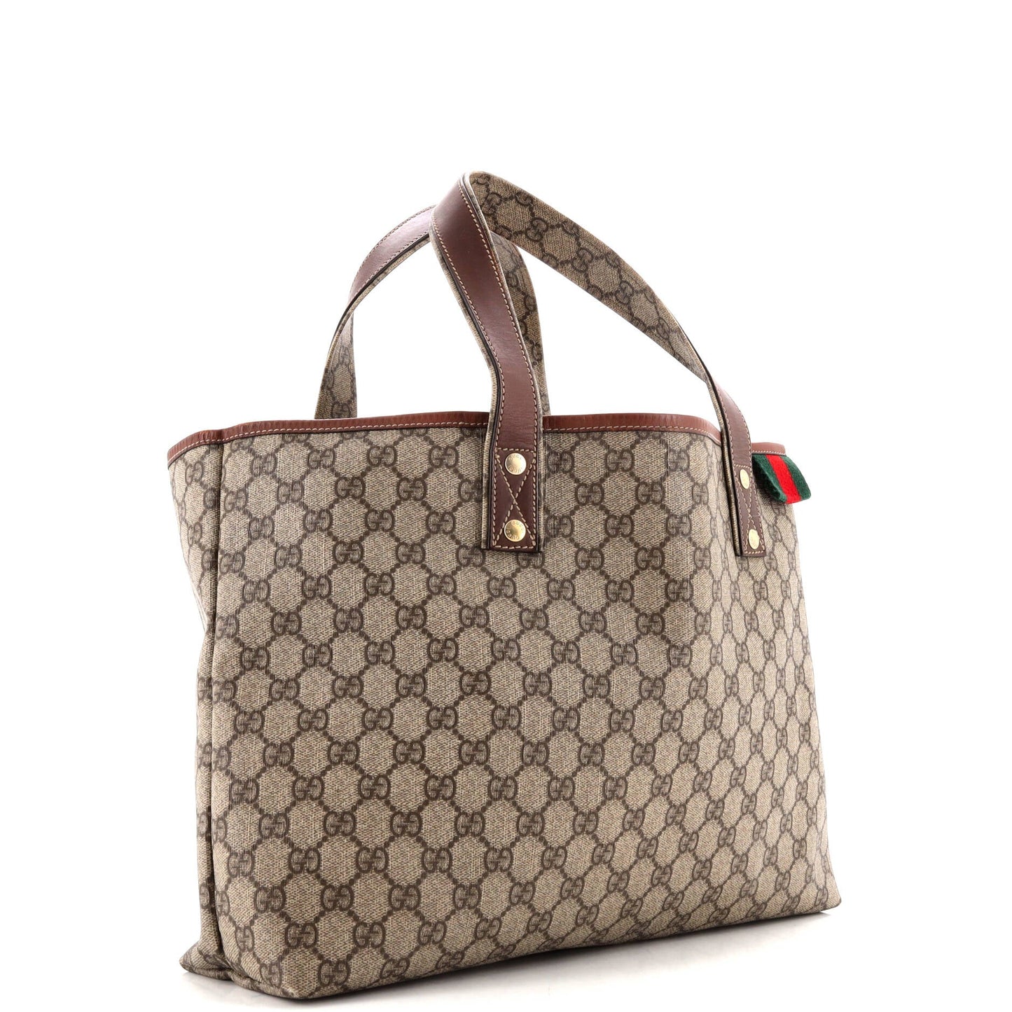 Web Loop Tote GG Coated Canvas Medium