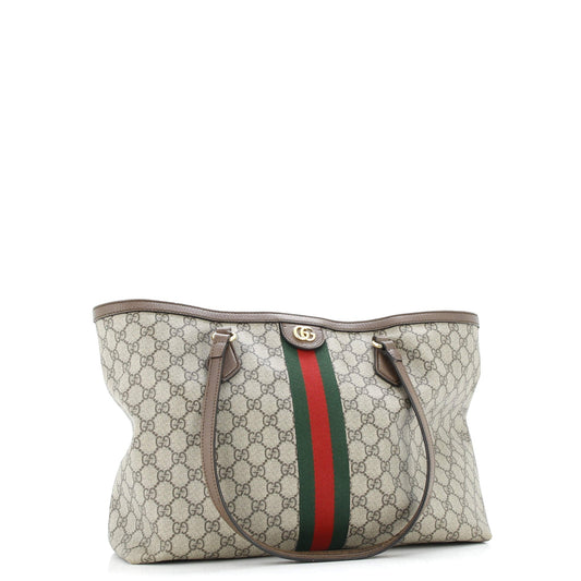 Ophidia Shopping Tote GG Coated Canvas Medium