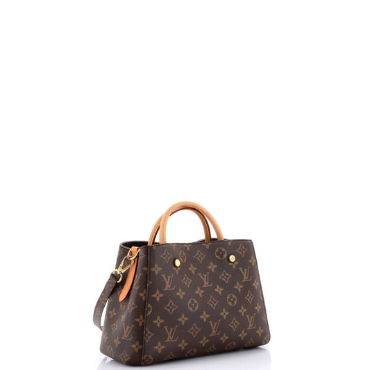 Montaigne Handbag Monogram Canvas BB