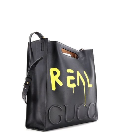Tote GucciGhost Leather Medium