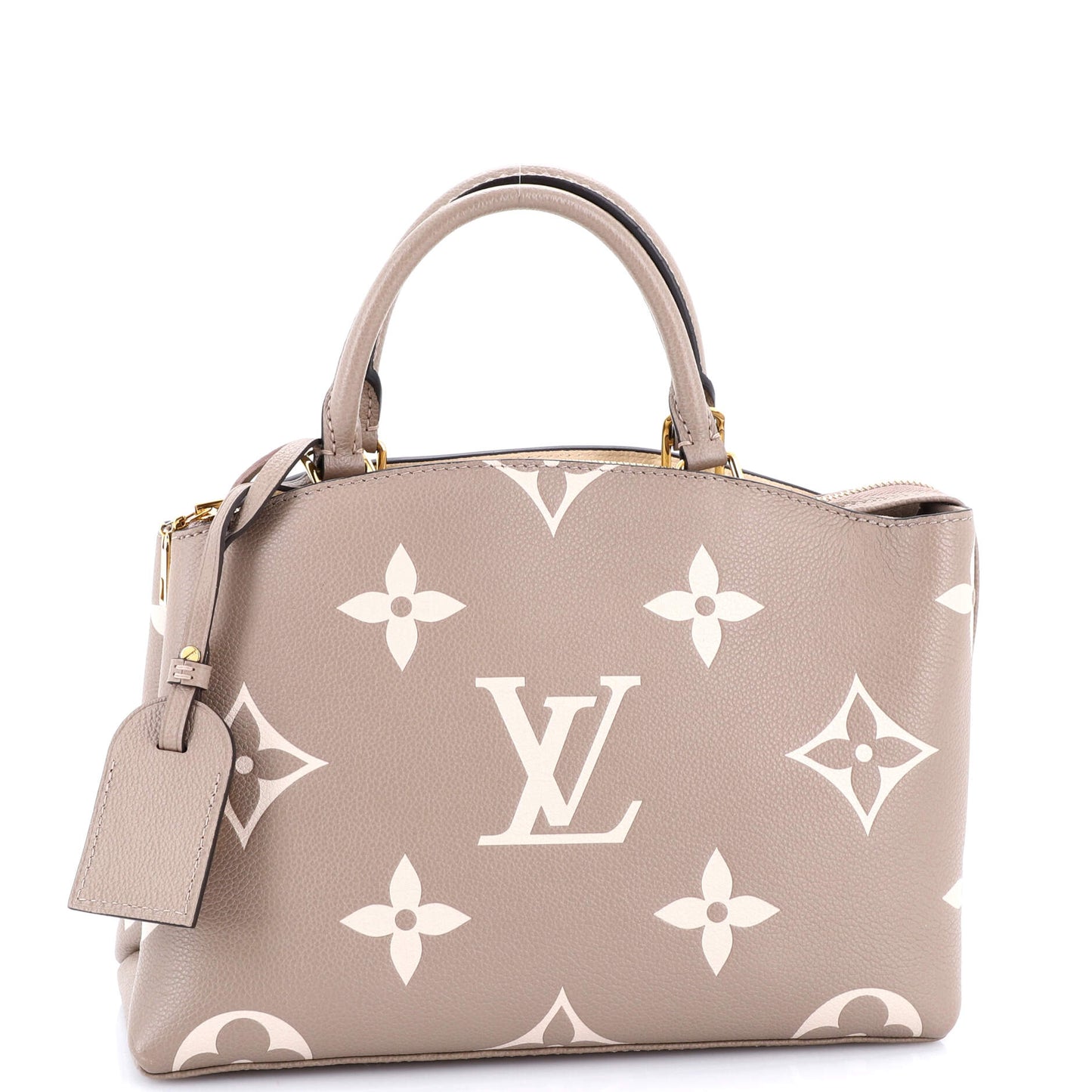Petit Palais Handbag Bicolor Monogram Empreinte Giant