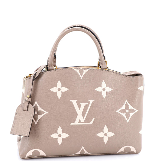 Petit Palais Handbag Bicolor Monogram Empreinte Giant