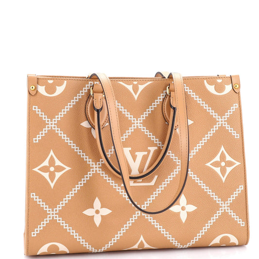 OnTheGo Tote Monogram Empreinte Giant Broderies MM