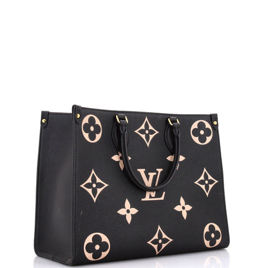 OnTheGo Tote Bicolor Monogram Empreinte Giant MM