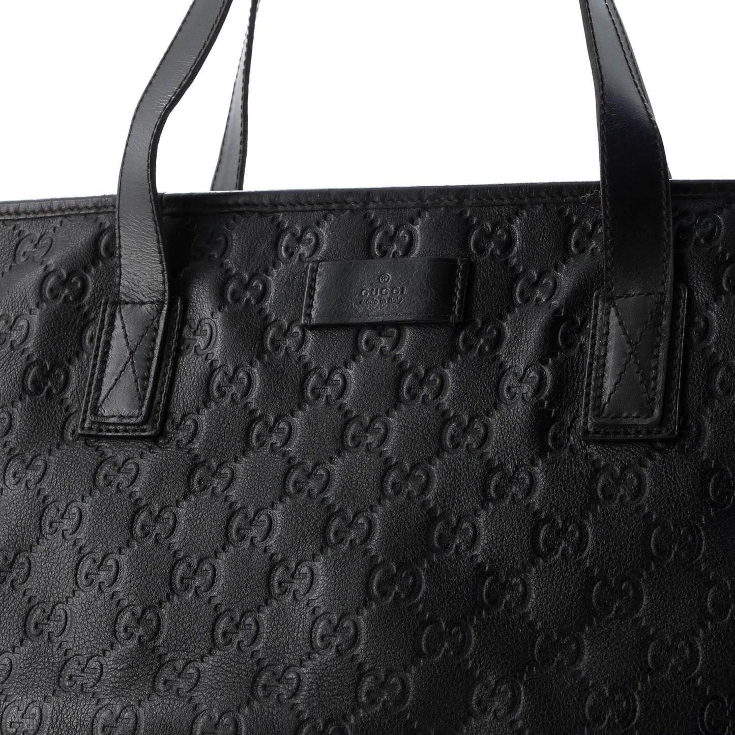 Plus Tote Guccissima Leather Medium