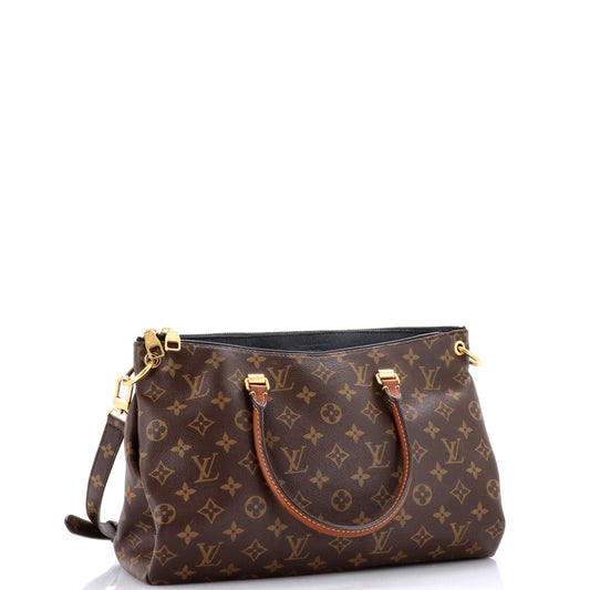 Pallas Tote Monogram Canvas with Leather