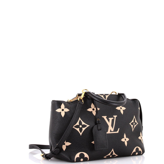 Petit Palais Handbag Bicolor Monogram Empreinte Giant