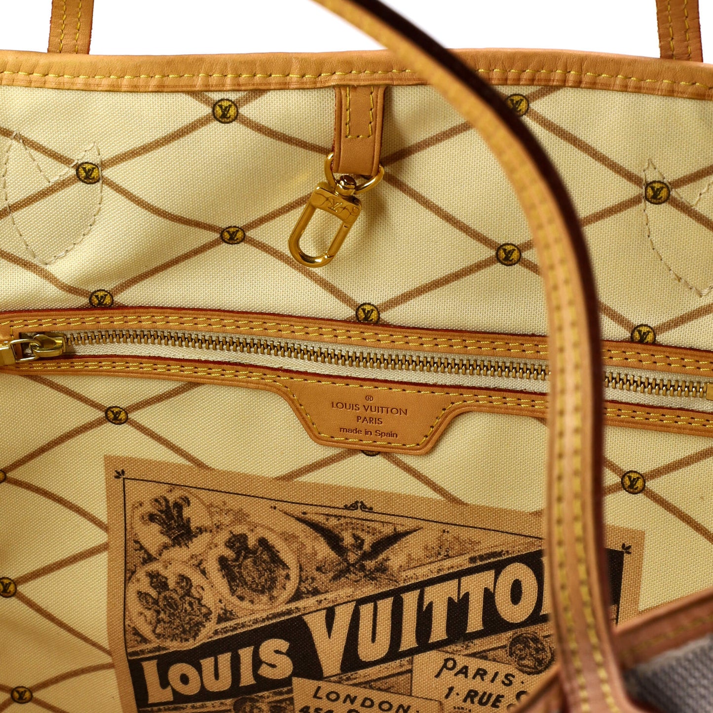 Neverfull NM Tote Limited Edition Damier Summer Trunks MM