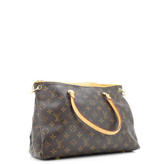 Pallas Tote Monogram Canvas with Leather