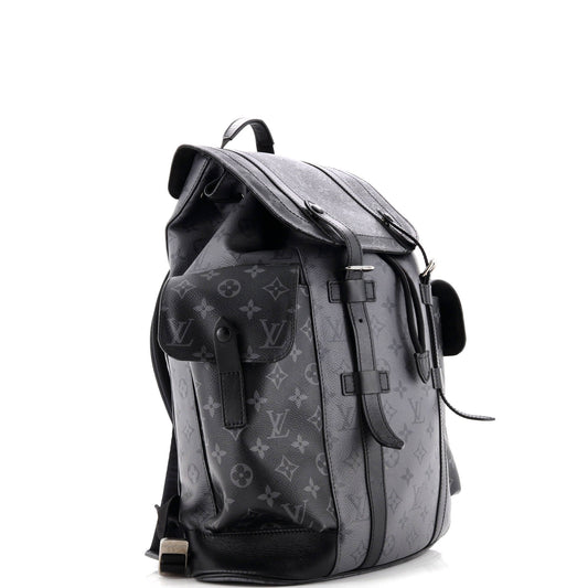 Christopher Backpack Reverse Monogram Eclipse Canvas MM