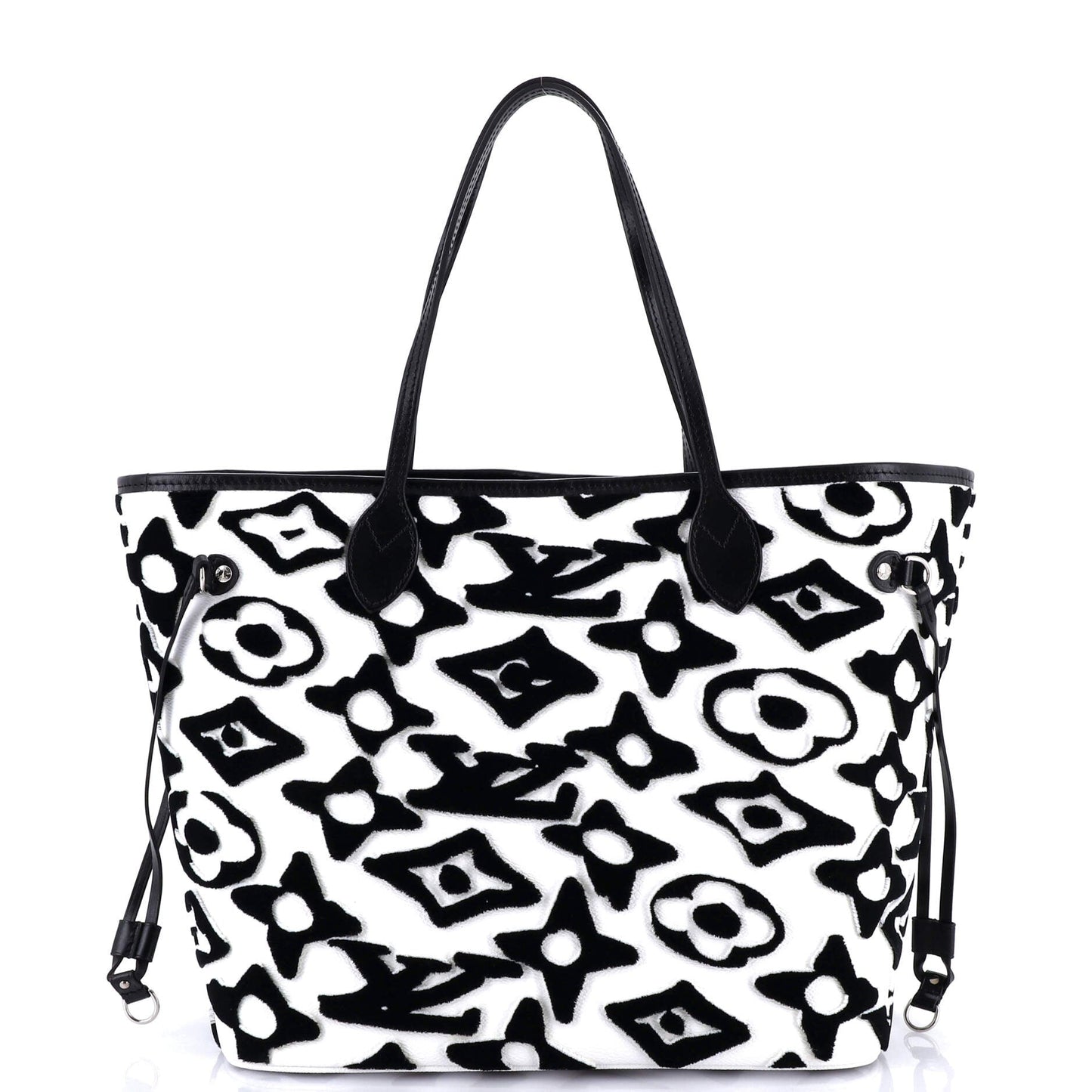Neverfull NM Tote Limited Edition Urs Fischer Tufted Monogram Canvas MM