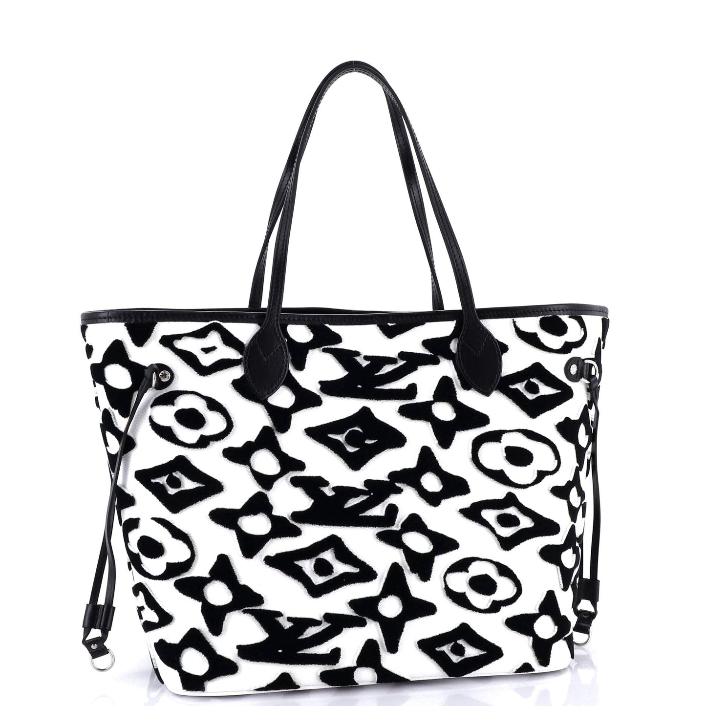 Neverfull NM Tote Limited Edition Urs Fischer Tufted Monogram Canvas MM