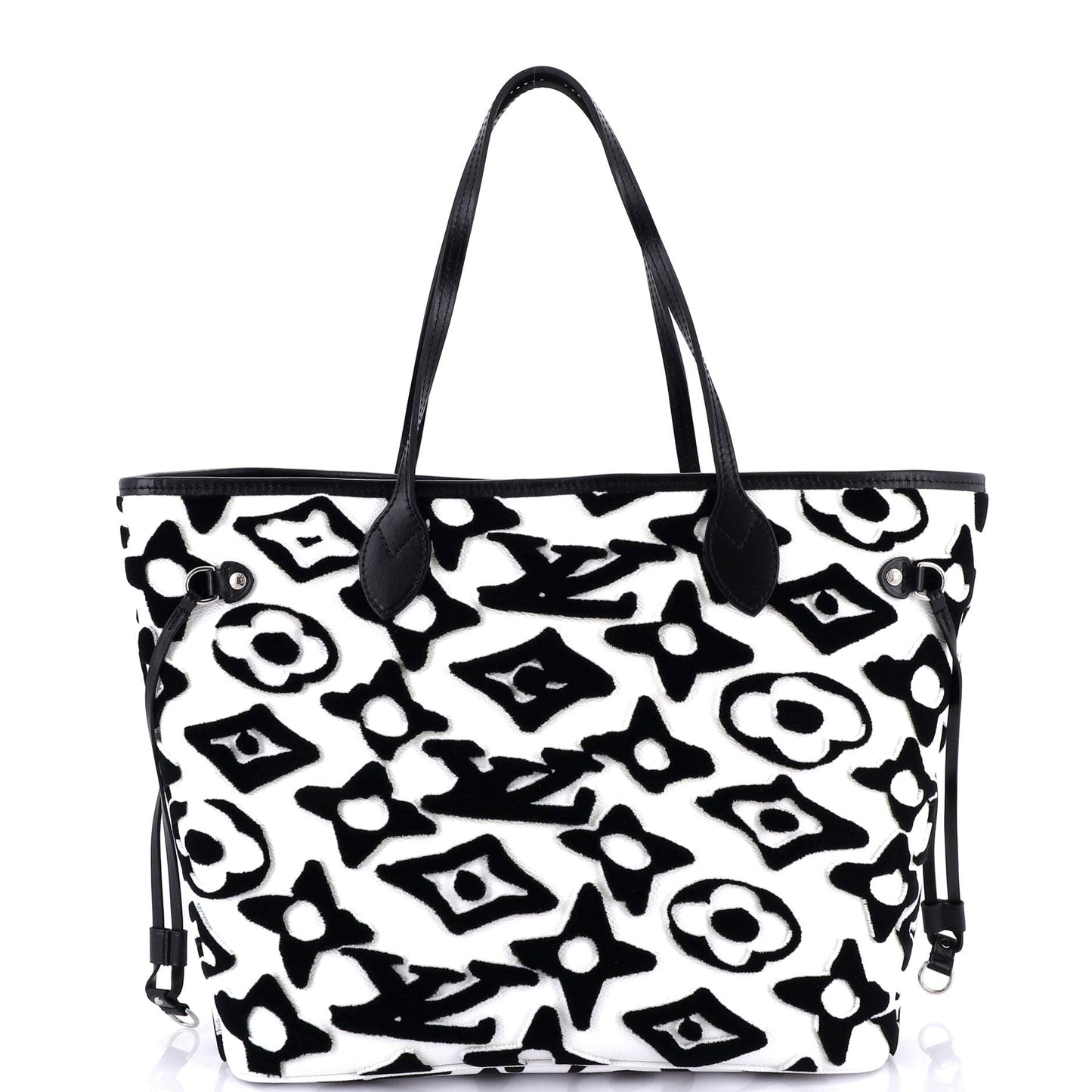 Neverfull NM Tote Limited Edition Urs Fischer Tufted Monogram Canvas MM
