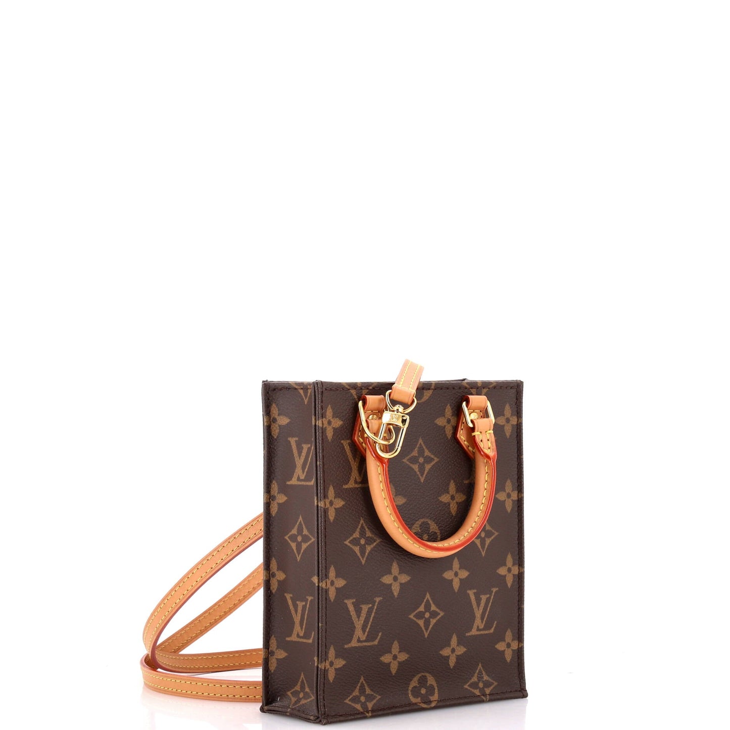 Petit Sac Plat Bag Monogram Canvas