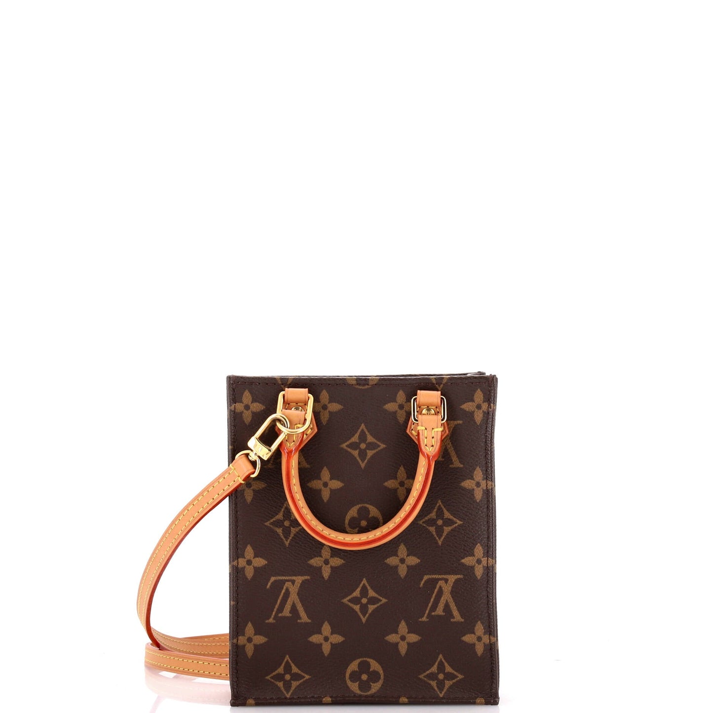 Petit Sac Plat Bag Monogram Canvas