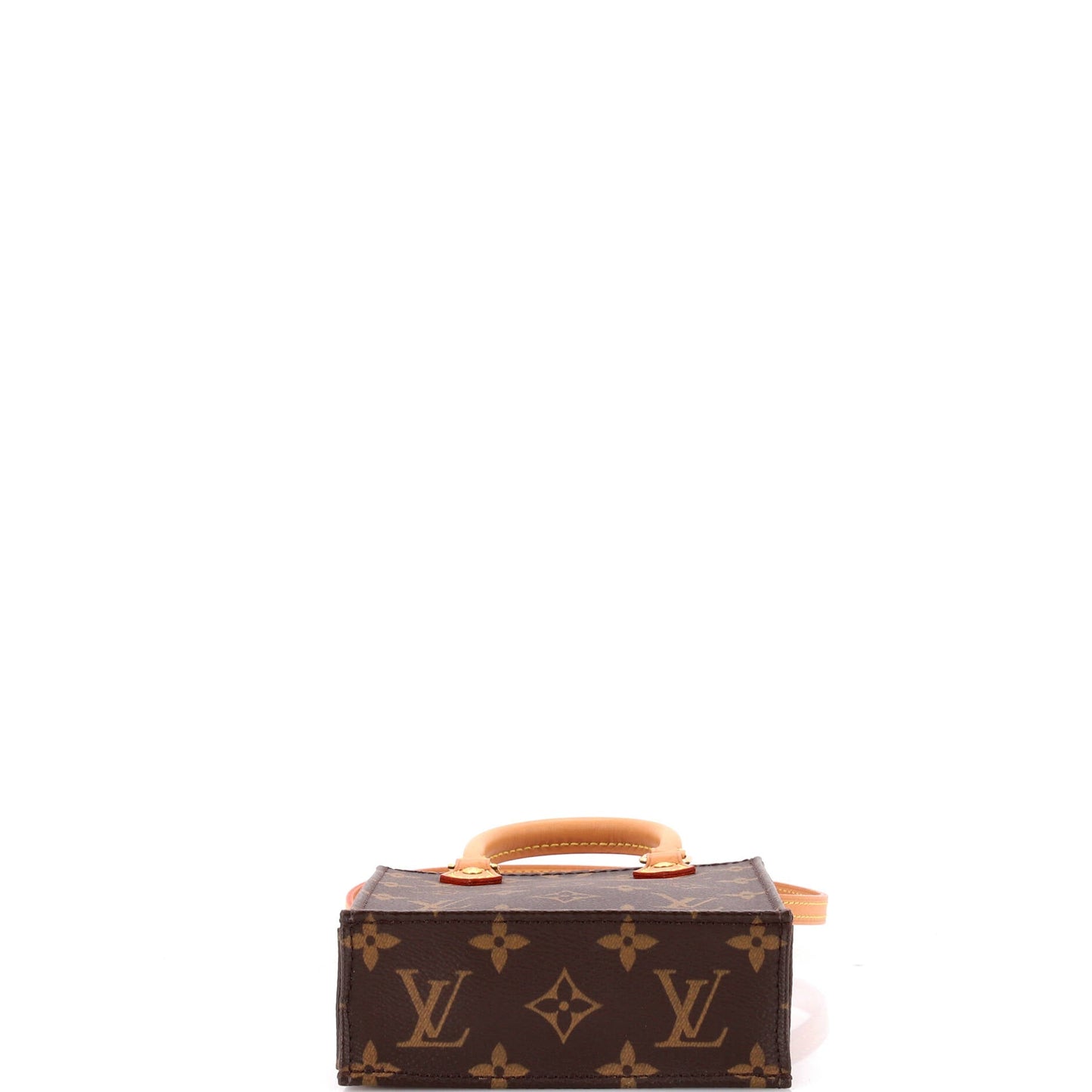 Petit Sac Plat Bag Monogram Canvas