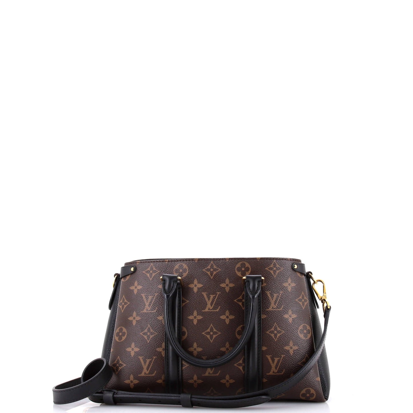 Soufflot Tote Monogram Canvas with Leather BB