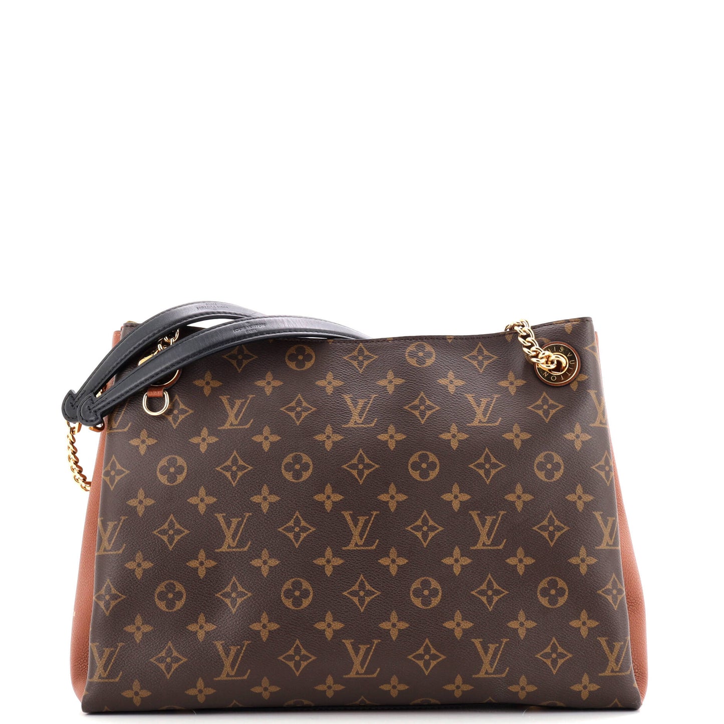 Surene Handbag Monogram Canvas with Leather MM