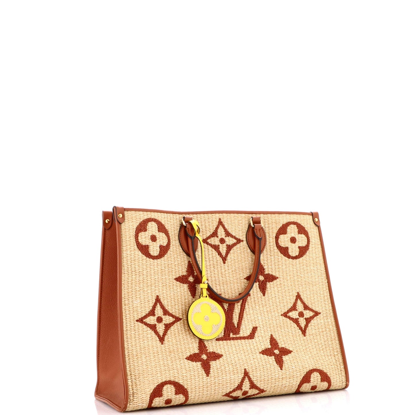 OnTheGo Tote Monogram Giant Raffia GM